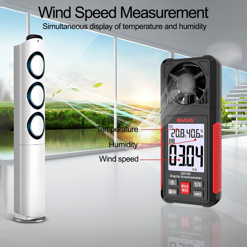 Wind Speed Volume Temperature Tester