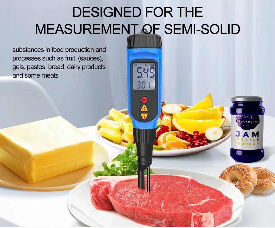 2 in 1 Food PH Tester