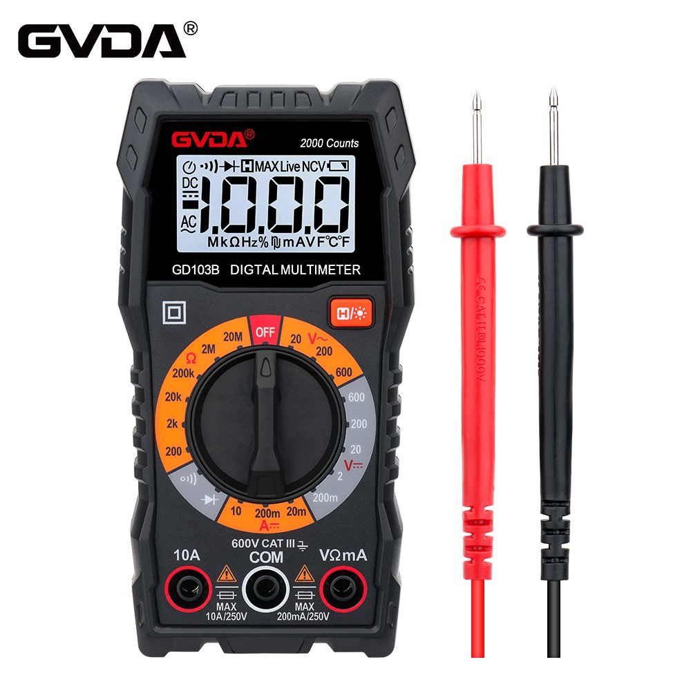 Manual range multimeter