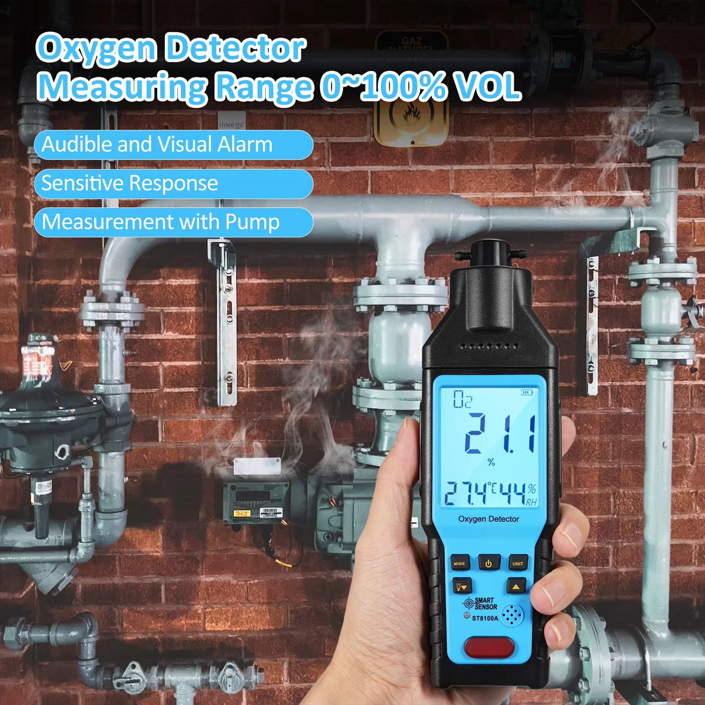 8Oxygen Gas Analyzer 8Oxygen Gas Analyzer